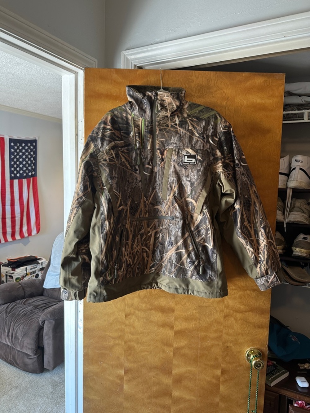 Banded Camo Pullover(heavy)